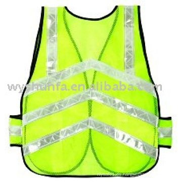 Hi vis clothing chaleco reflectante chaleco de seguridad de malla ropa de protección personal